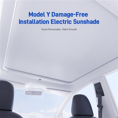 Model Y Damage-Besplatna instalacija električnog suncobrana