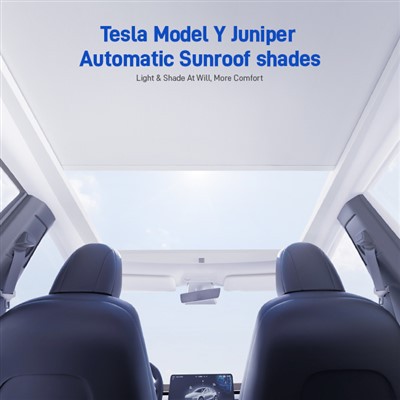 Teslin model Y Juniper automatske zavjese za šiber
